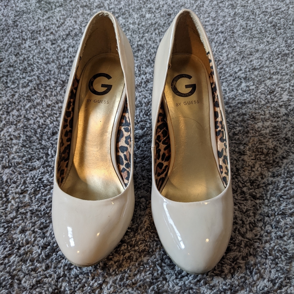 Guess nude heels size 7